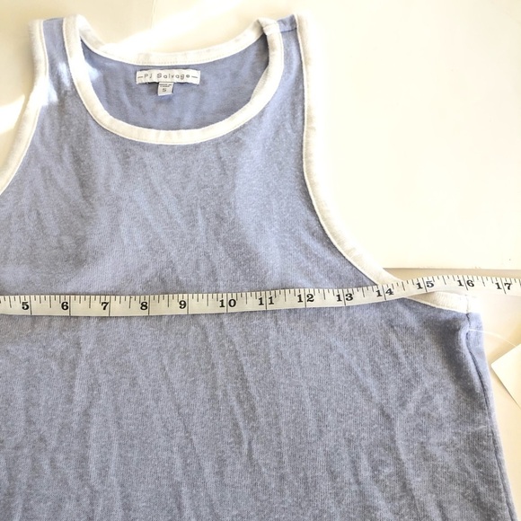 PJ Salvage Loungwear Back to Basics Relaxed Sleeveless Racerback Tank Top Size S - Picture 8 of 10